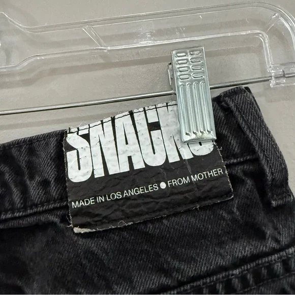 Snacks! By Mother Jeans High Waisted Double Stack Hover in Smacking Good